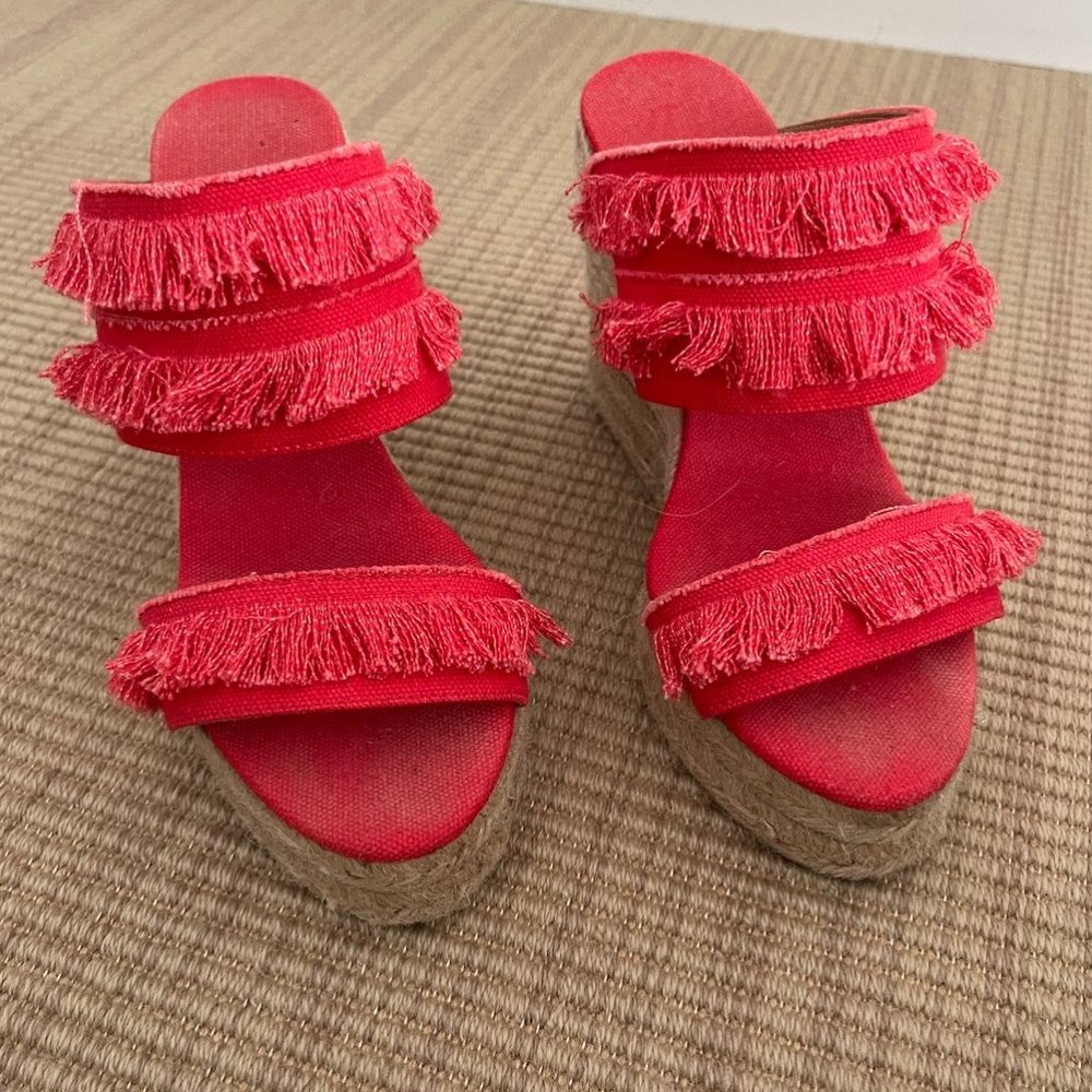 Castaner Red Espadrilles